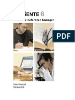 Sente 6.6 User Manual