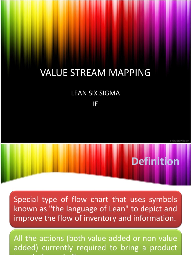 Value Stream Mapping Guide for Lean Six Sigma | PDF | Inventory ...