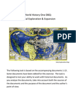 World History One DBQ Exploration 9 22 2011