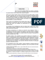 Caracterización Del Pueblo Embera Katío Ministerio de Cultura