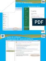 Presentación Configuración Excel