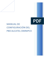 Anexo - Manual de Configuracion Del PBX Alcatel OMNIPCX