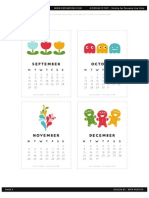 Printable 2014 Calendar Page Four DESIGNISYAY