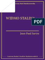 Jean-Paul Sartre - Widmo Stalina PDF