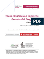 Tooth Stabilization