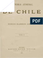 Historia General de Chile T.X. Diego Barros Arana