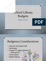 school library budgets