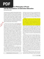 Download GLASS 2001 - On Paulo Freire Philosophy of Praxis and the Foundation of Liberation Education by julianocamillo SN211396487 doc pdf