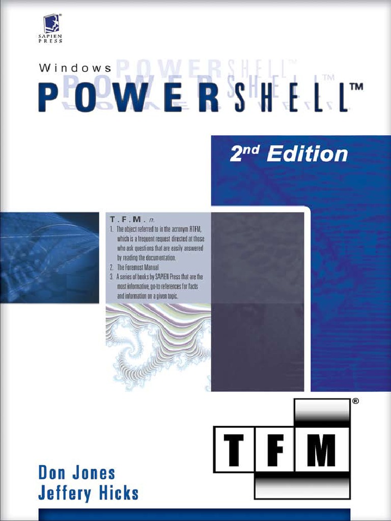 Windows PowerShell 1.0 TFM | PDF | Information Technology Management |  Software