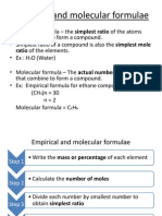 Empirical and Molecular Questions