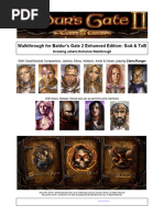 Download Baldurs Gate 2 Enhanced Edition Walkthrough for SoA  ToB ClericRanger by bg2mez SN211406264 doc pdf