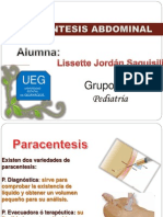 Paracentesis