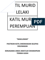 bilik kesihatan carta katil