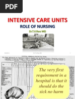 Intensive Care Units Role of Nursing