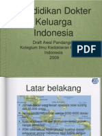 Pendidikan Dokter Keluarga Indonesia