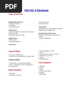 Fbs NC II Reviewer