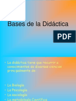 Bases de la Didáctica