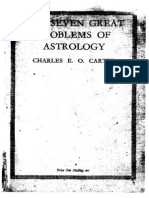 Carter - Seven Great Problems of Astrology
