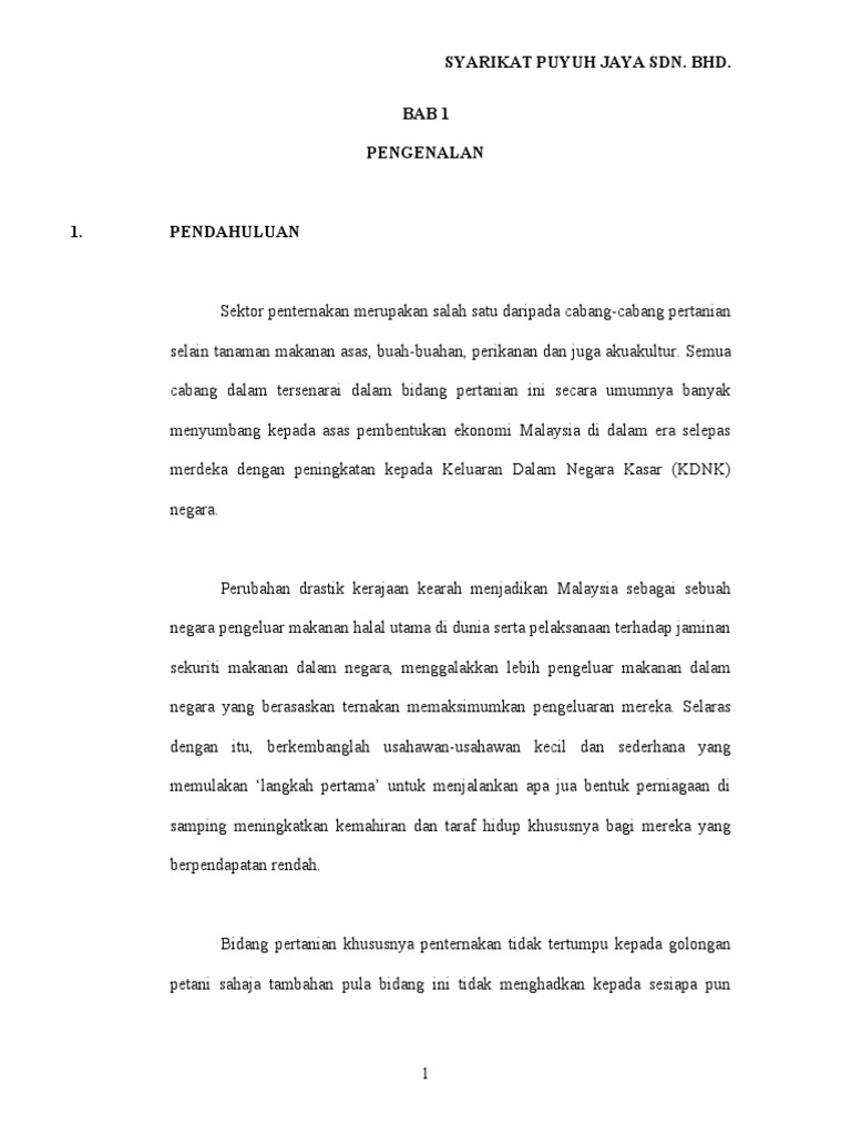 Projek Puyuh Pdf