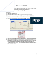 D. Reactions in HYSYS - New