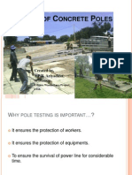 Testing of Concrete Poles