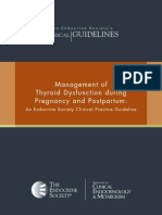 Clinical Guideline Management of Thyroid Dysfunction During Pregnancy Postpartum PDF