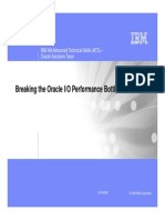 Breaking Oracle IO Bottleneck 121609
