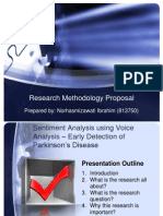 Sentiment Analysis - Voice Analysis For PD Detection