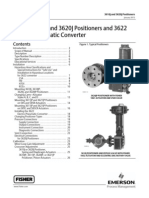 Fisher 3610J and 3620J Positioners Instruction Manual