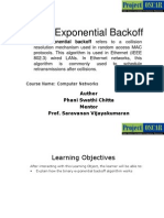 8binary Exponential Backoff