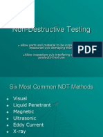Non-Destructive Testing (CHAPTER 6)