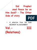 What Did Prophet Mohammad Said_Vol3
