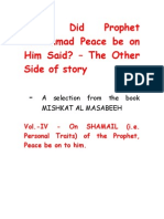 What Did Prophet Mohammad Said_Vol4