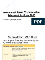 Konfigurasi Email Menggunakan Microsoft Outlook 2010