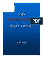 Introduction to Trigonometry Principles