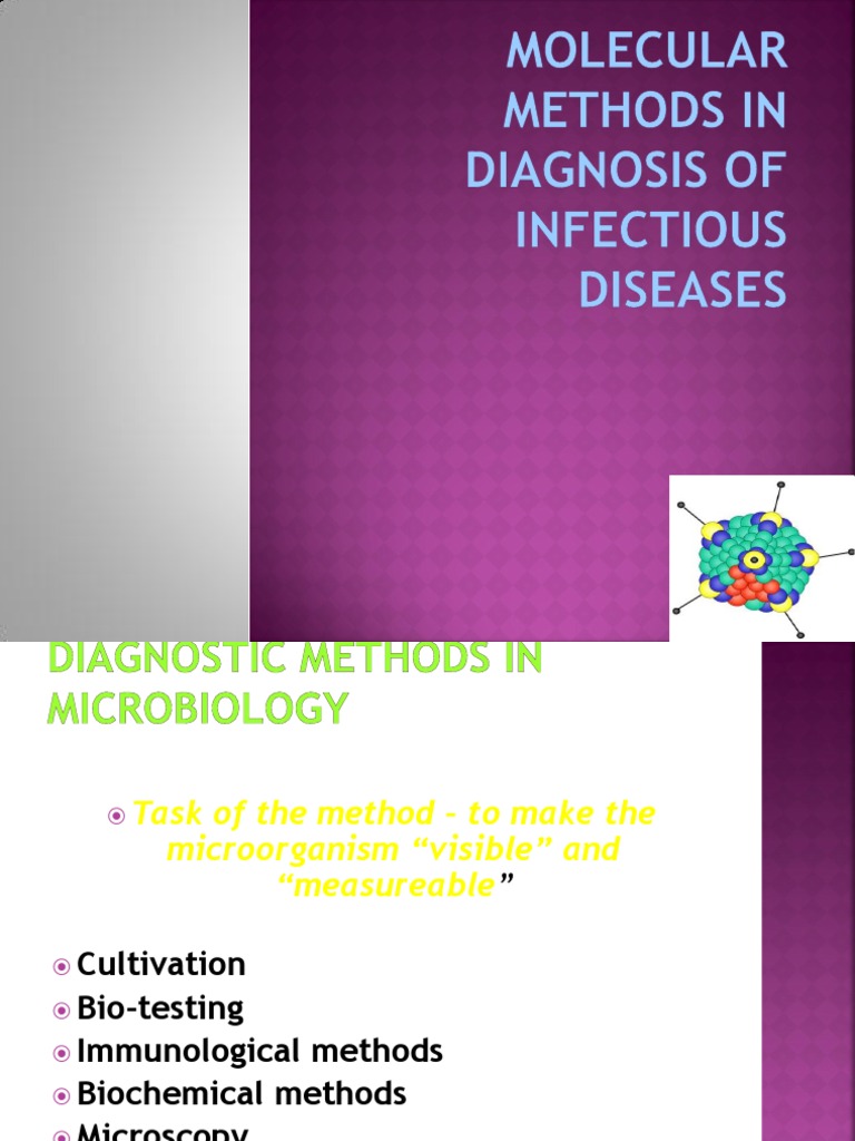 Molecular Methods in Diagnosis of Infectious Diseases | PDF ...