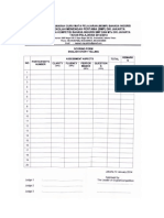 Marking table for News Reading and Storytelling competitions