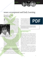 Brain Dev and Early Learning