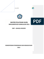 Download Materi Pelatihan Implementasi Smp Bahasa Inggris Rev by Achmad Philip SN211473515 doc pdf