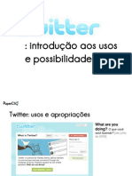 Twitter - Introducao Aos Usos e Possibilidades