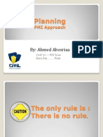 Planning: By: Ahmed Abosriaa