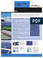 We Are Moser Baer Solar: MBPV Max Series (200W - 240W) (Model No. MBPV - CAAP)