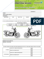 Motorbike Condition Report