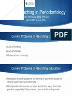 Online Teaching in Periodontology: Andre Shenouda, DMD, FRCD (C) Jack Caton, D.D.S., M.S