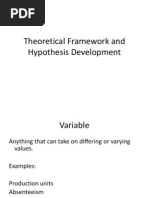 Theoretical Framework and Hypothesis Development