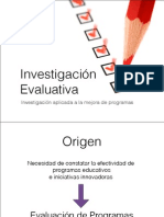 Investigación Evaluativa PDF