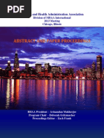 2011 BHAA Proceedings | PDF | Preventive Healthcare | Health Care