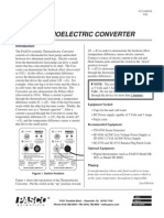 Thermoelectric Converter PDF
