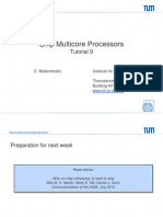 Chip Multicore Processors: Tutorial 9