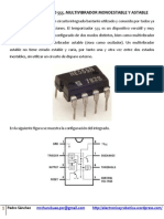 Circuito Integrado 555. Multivibrador Monoestable y Astable PDF